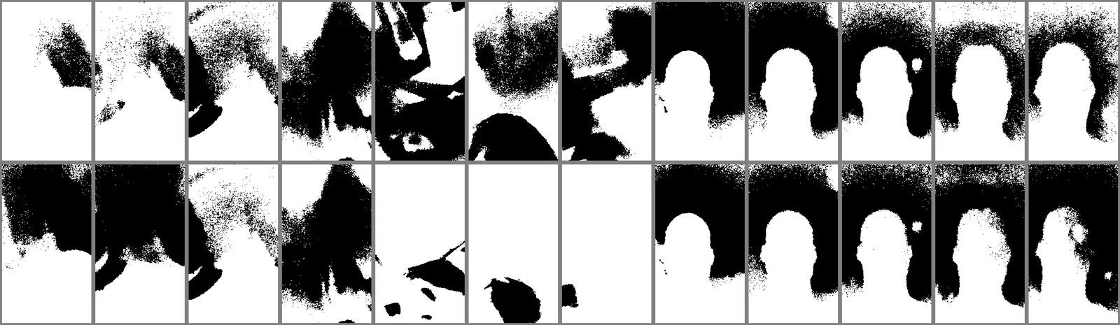 the third video: one fixed line on top, the following line under it